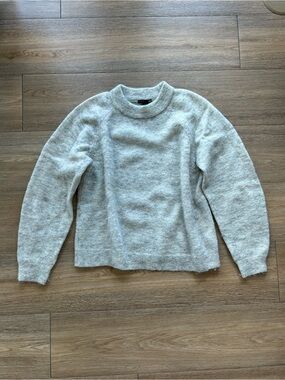 H&M Wool Sweater in Heather Gray